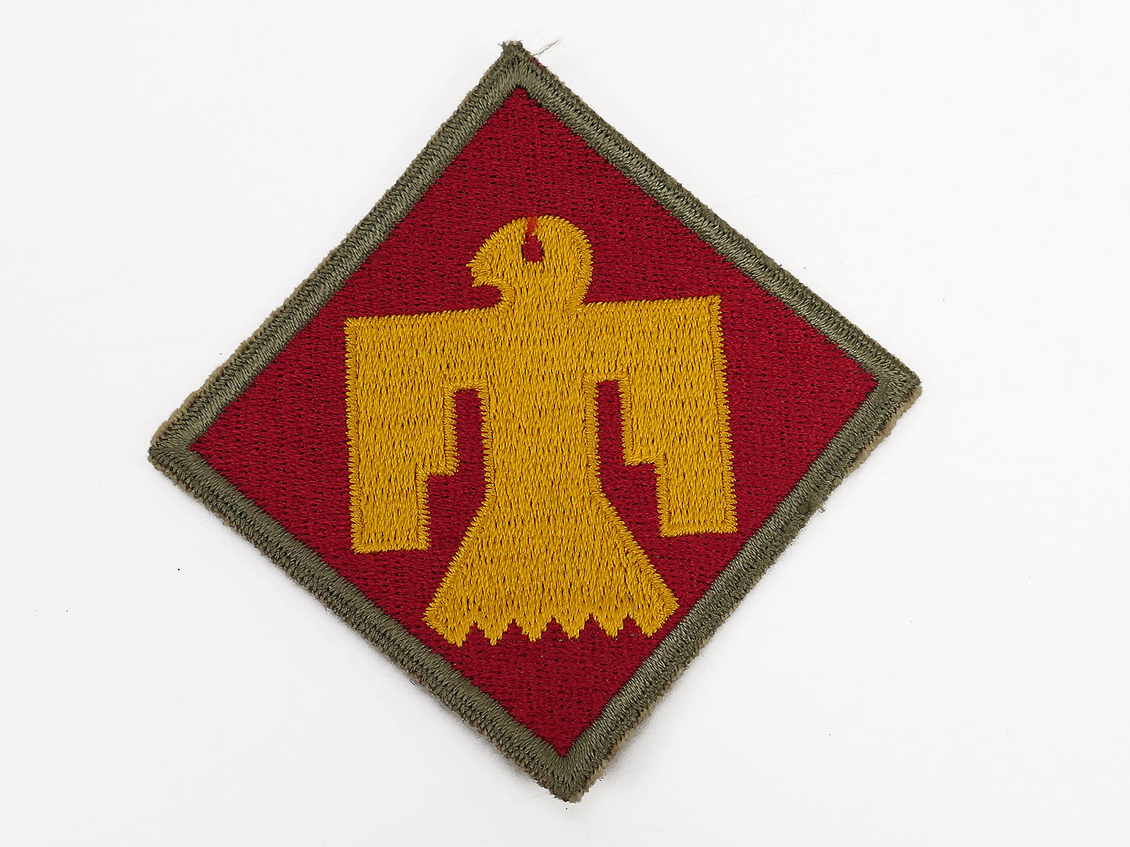 1x US ARMY Ärmel Abzeichen Badge Uniform 45th Infantry Division Patch