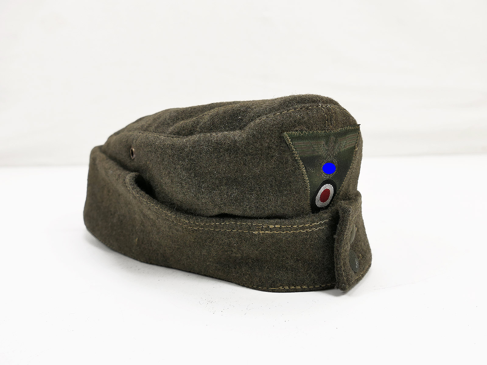 Wehrmacht Heer antikes M42 Schiffchen für Mannschaften Gr.58 