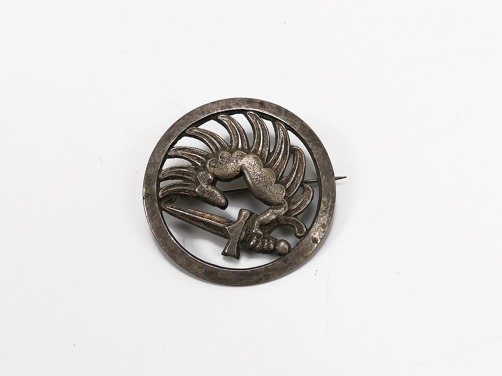 Frankreich Fallschirmjäger Fremdenlegion Légion étrangère - Barettabzeichen Abzeichen Barett