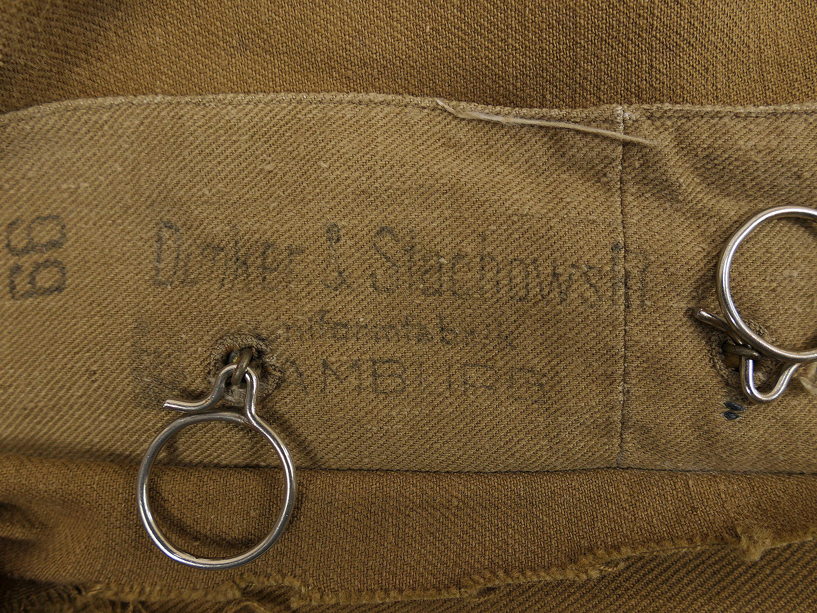 Original Tropenfeldbluse Kriegsmarine Uniformjacke Dunker & Stachowski Hamburg COLLECTION