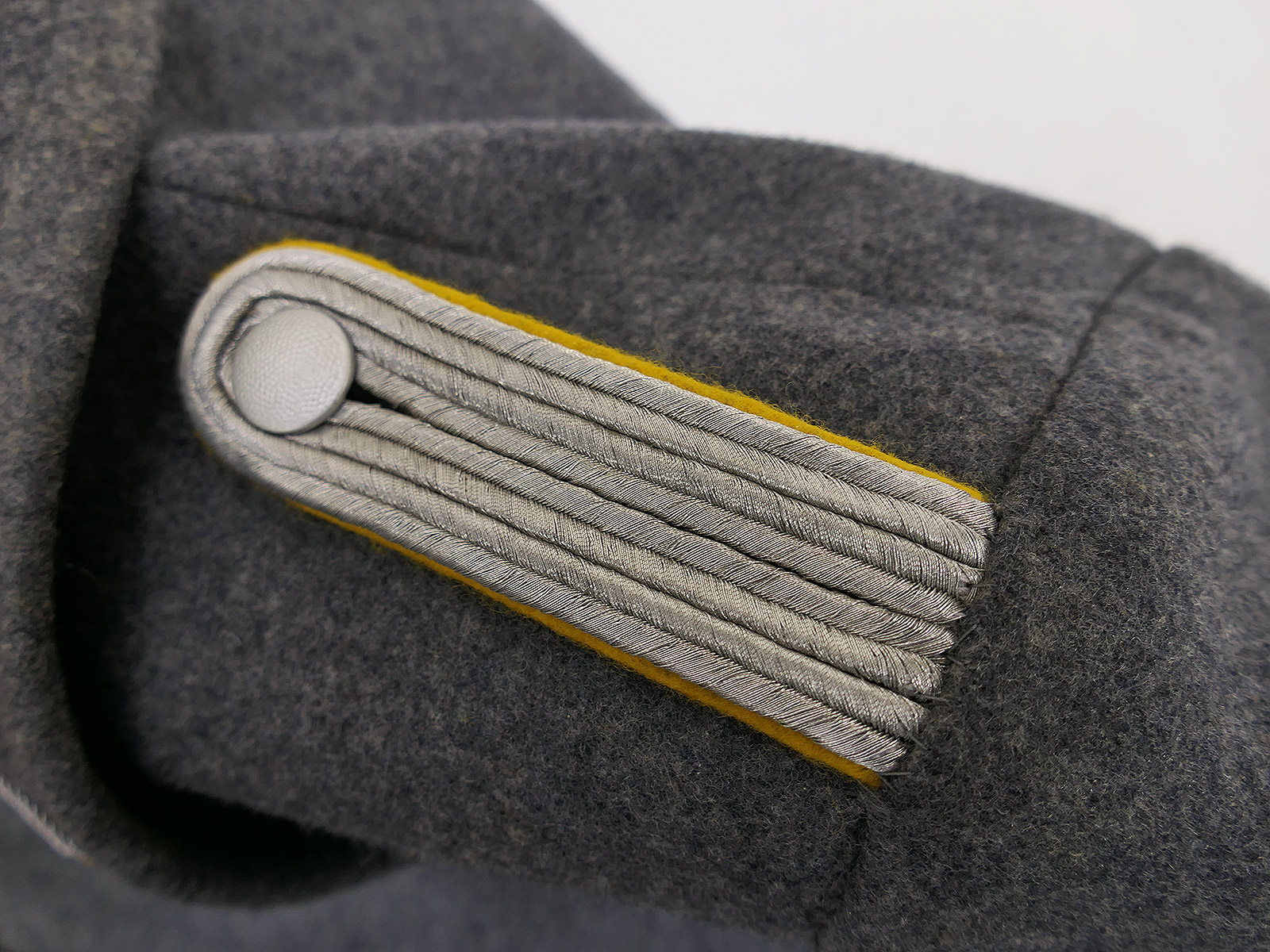 Original WK2 Luftwaffe M40 Mantel Wintermantel Leutnant LBA 41 gestempelt TOP COLLECTION