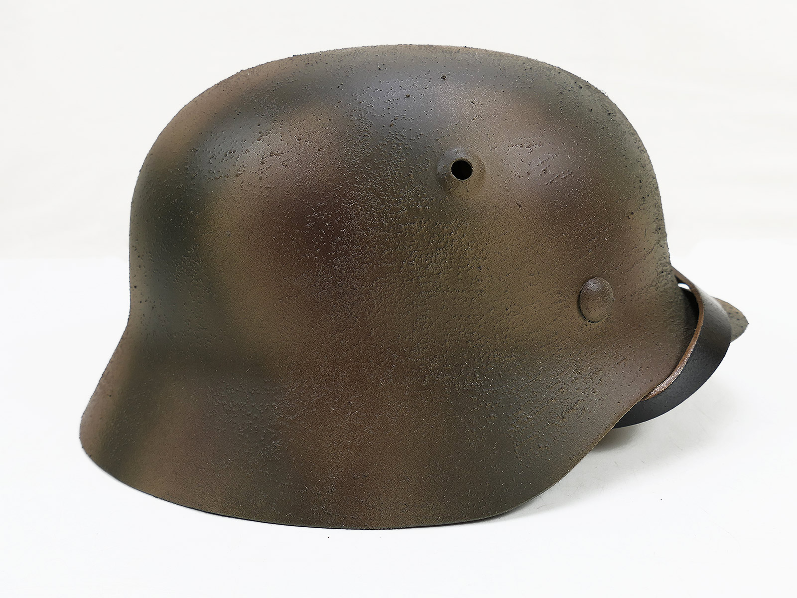 #95 Wehrmacht WESTFRONT NORMANDIE camouflage Stahlhelm M35 M40 Rauhtarn Tarnhelm Gr.57/58