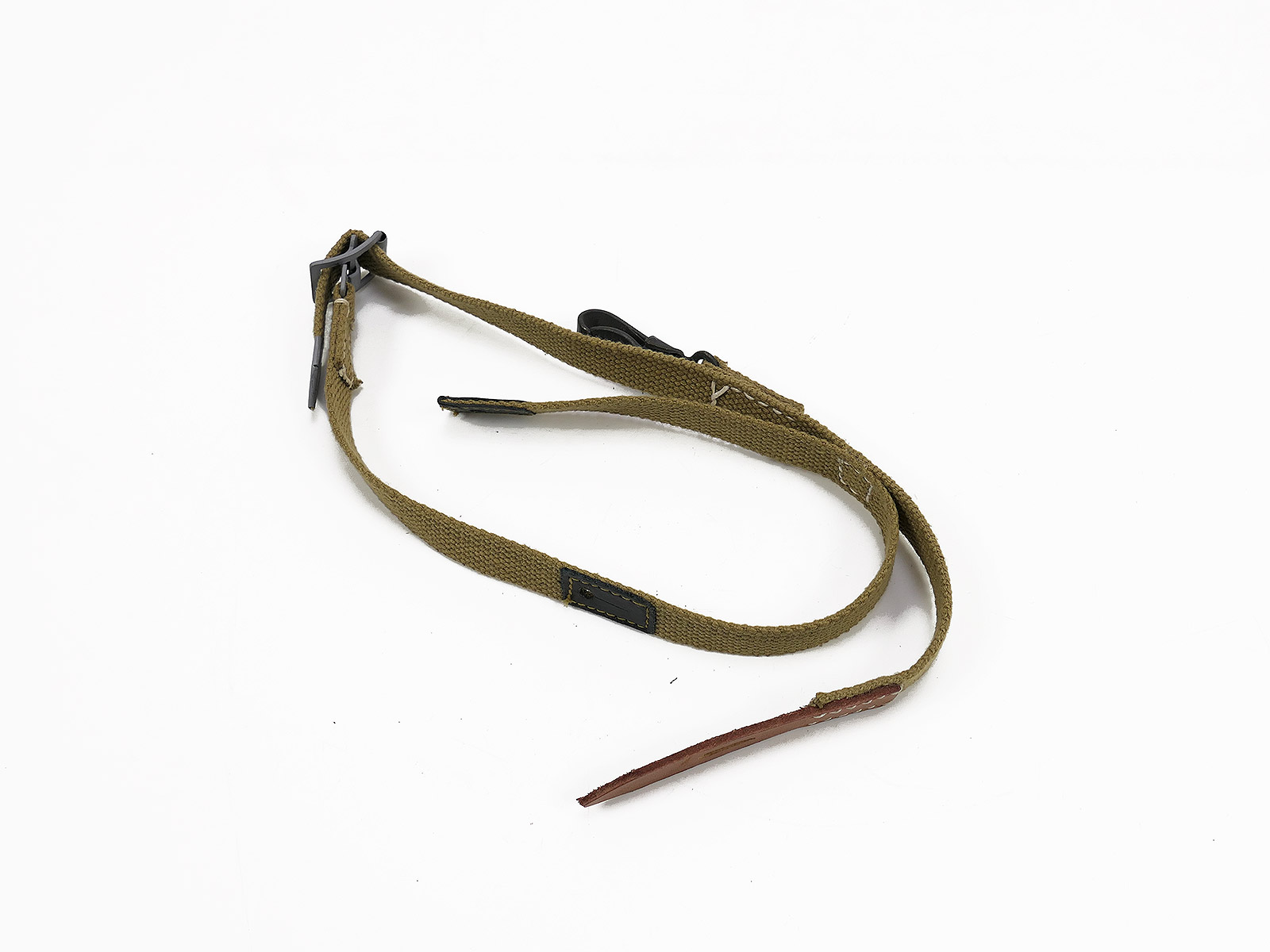 Wehrmacht DAK Afrikakorps Tropen Web Ersatz Beriemung für Feldflasche / Kokosnuß