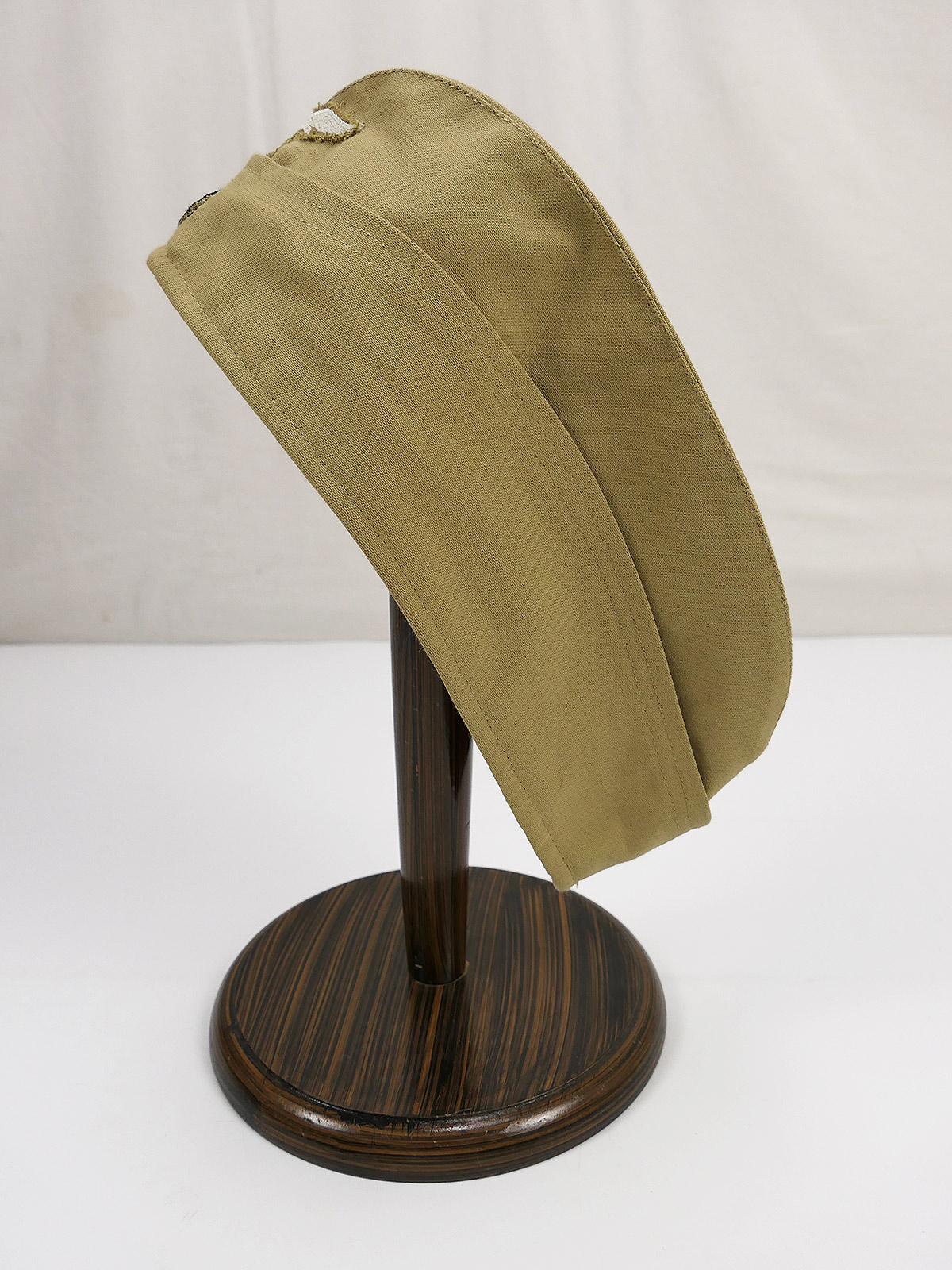 P1727528 DAK Afrika Luftwaffen Tropen Schiffchen mit Mützenadler u. Kokarde Gr.59 aus Museum