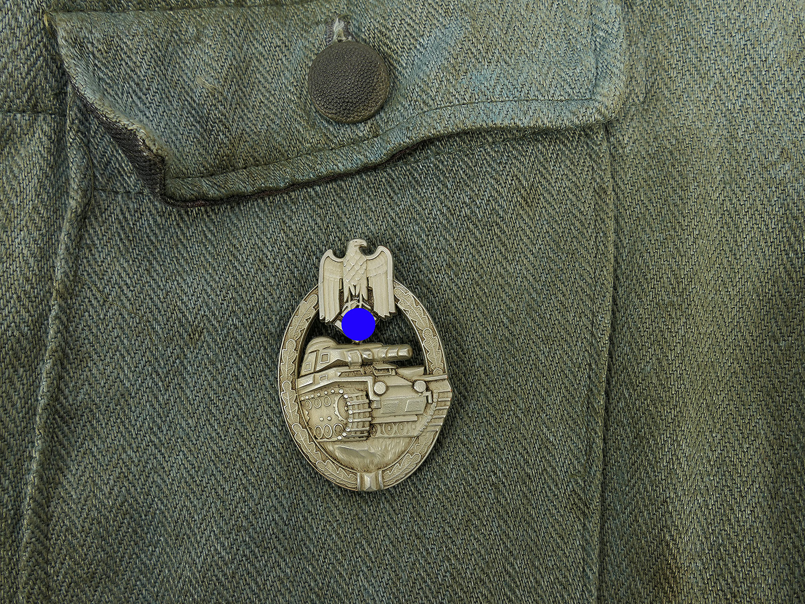 Wehrmacht M41 Offiziers Sommer Feldbluse Uniform Oberleutnant Panzerzug COLLECTION BATTLE WORN
