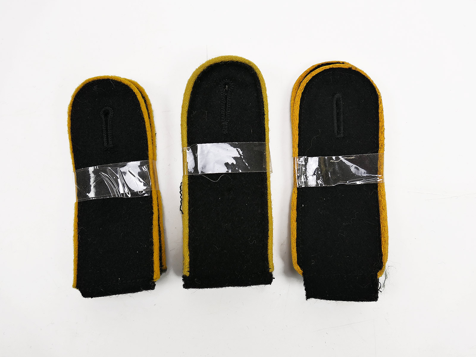 3x Paar Wehrmacht Schulterklappen Panzer Aufklärer Mannschaften Schulterstücke 