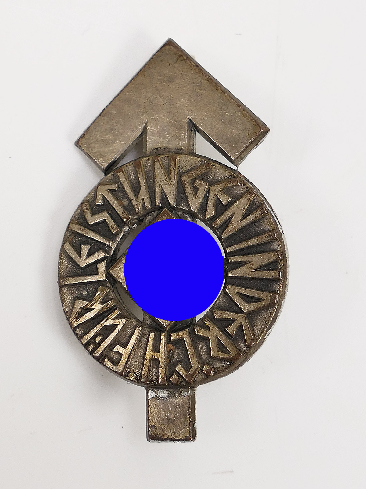 Original Leistungsabzeichen für Leistungen in der HJ Nr. 9642 Nadel unvollständig aus SAMMLUNG