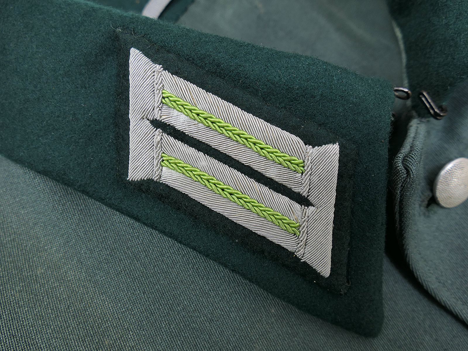 Offiziers Feldbluse Waffenrock PANZERGRENADIER Uniformrock COLLECTION BATTLE WORN