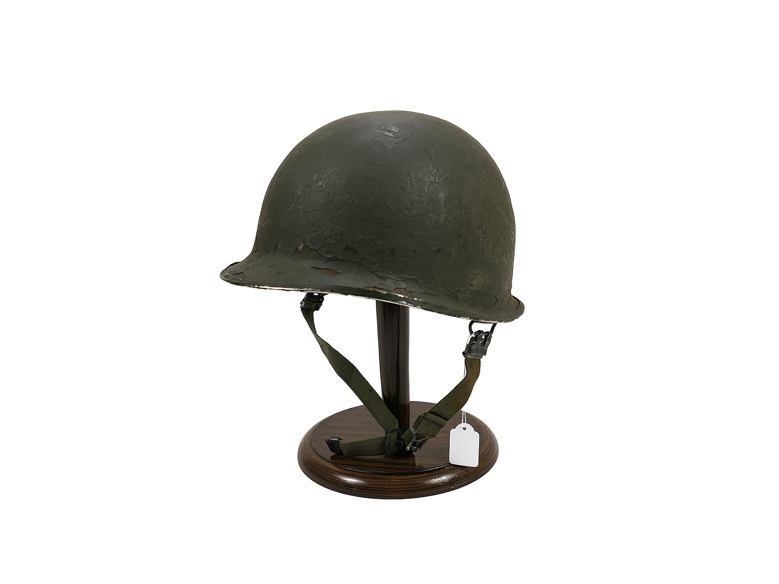 US ARMY Korea Vietnam Stahlhelm Glocke mit Beriemung