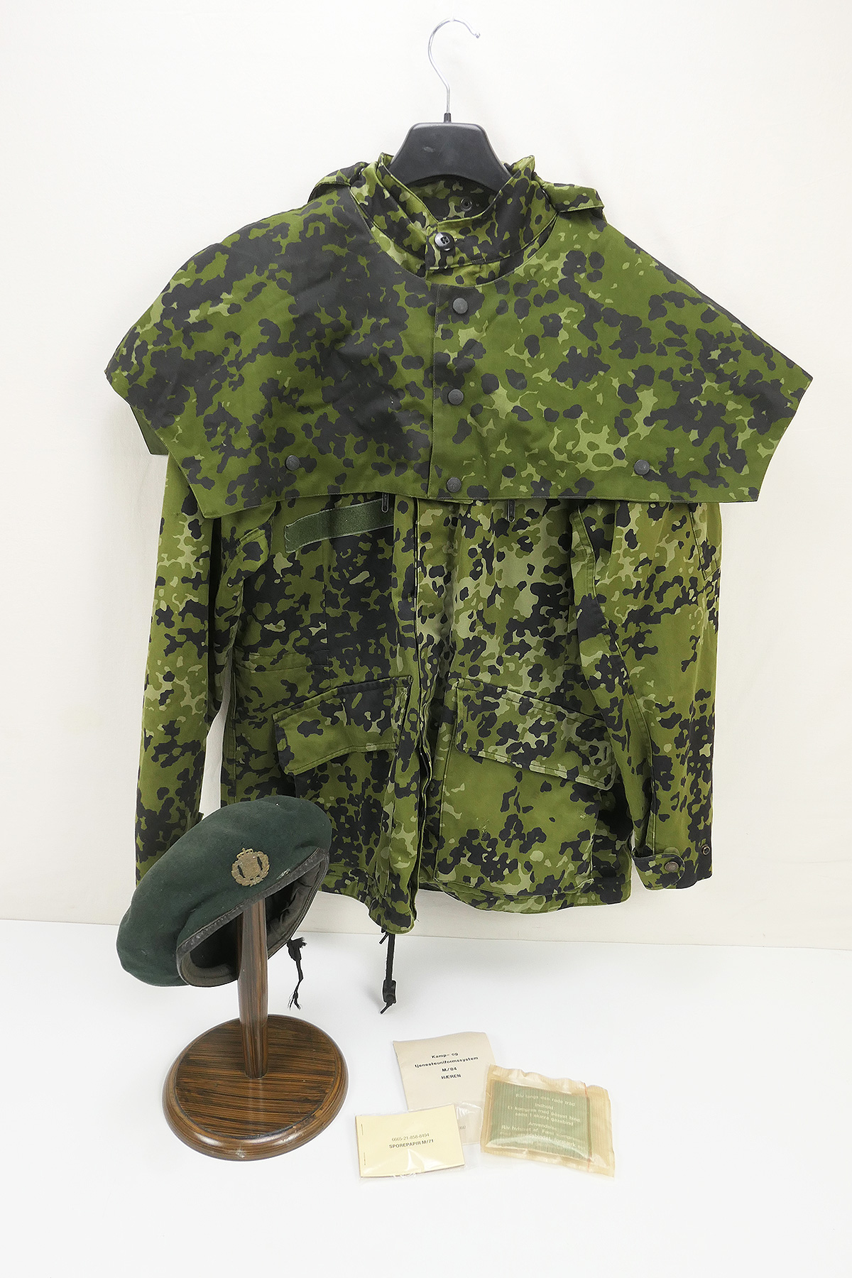 Dänemark Combat camouflage Jacket grün Flecktarn HMAK 1995 Feldhose Tarnjacke DK