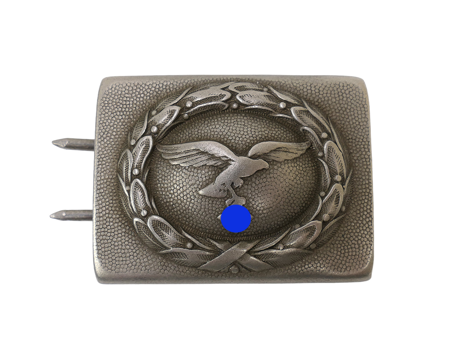 Luftwaffe Koppelschloss Aluminium stärker getragen C.T.D. Fallschirmjäger