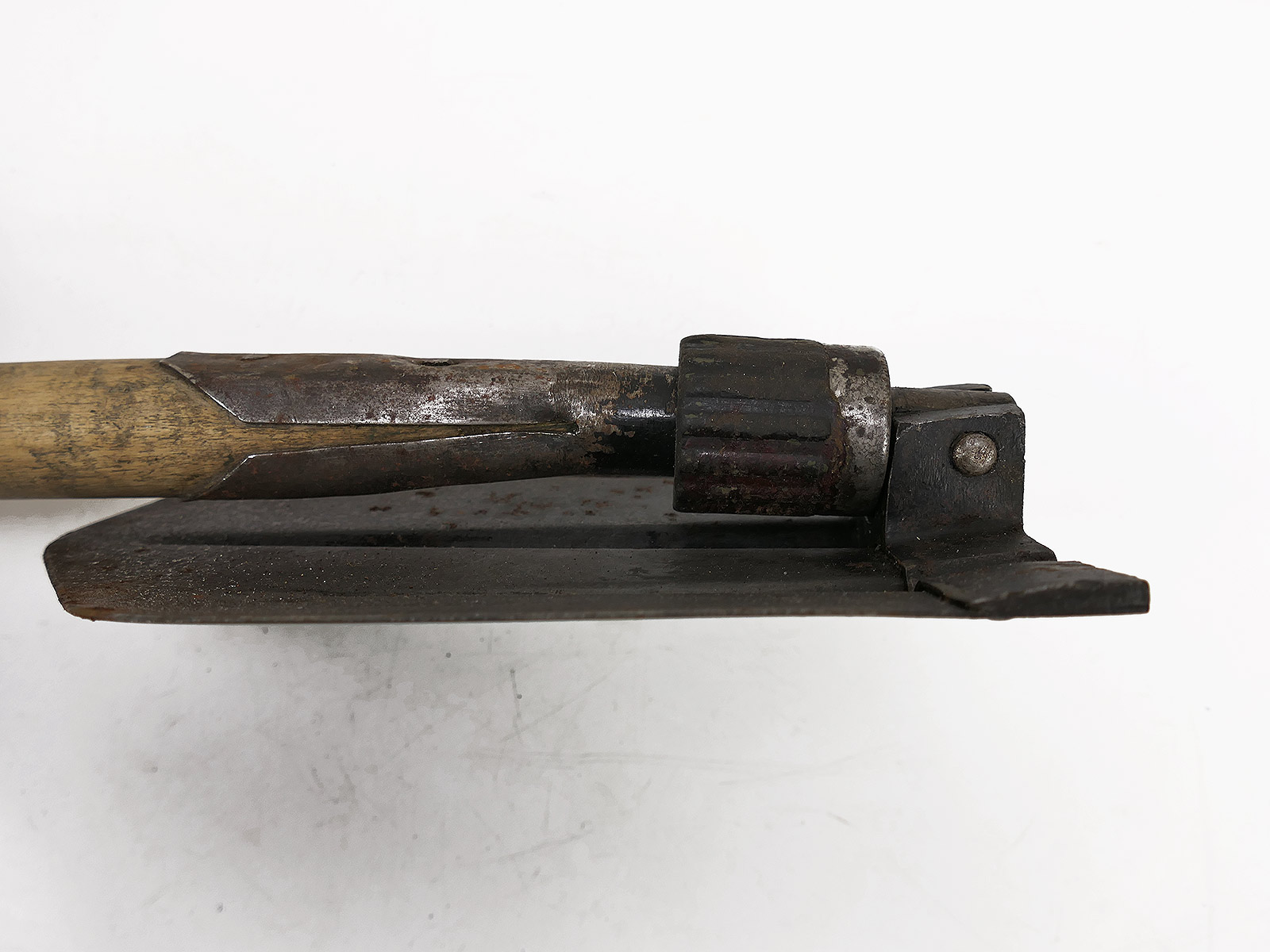 WW2 Wehrmacht Original Klappspaten mit Klappspatentasche 1.Modell Spatentasche COLLECTION