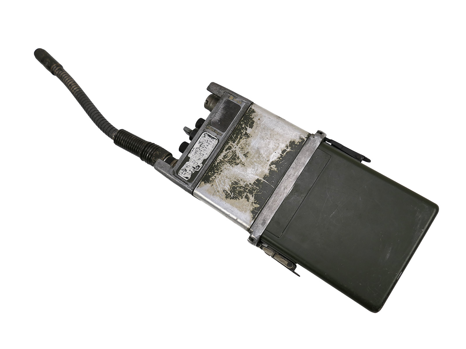 US Marines WW2 Vietnam Hand Funkgerät PRC-68 Squad Radio Receiver mit Antennenfuß Adapter