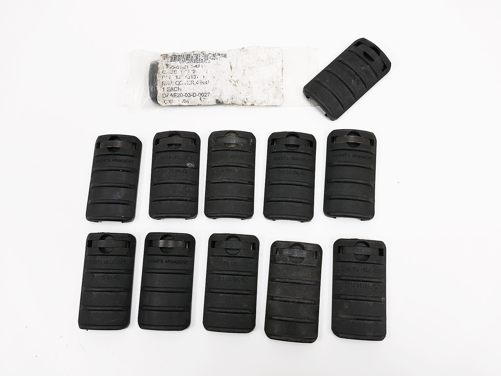 1x Stück Original US ARMY KAC Knights Armament 4 Rib Rail Panel cover Vero Beach gebraucht