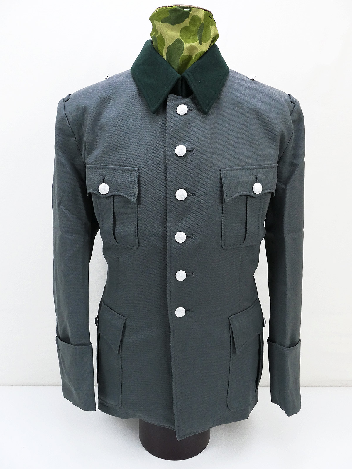 P1324595 Wehrmacht M36 Offiziers Gabardine Feldbluse mit Stulpen Uniform Offizier mit Größenauswahl