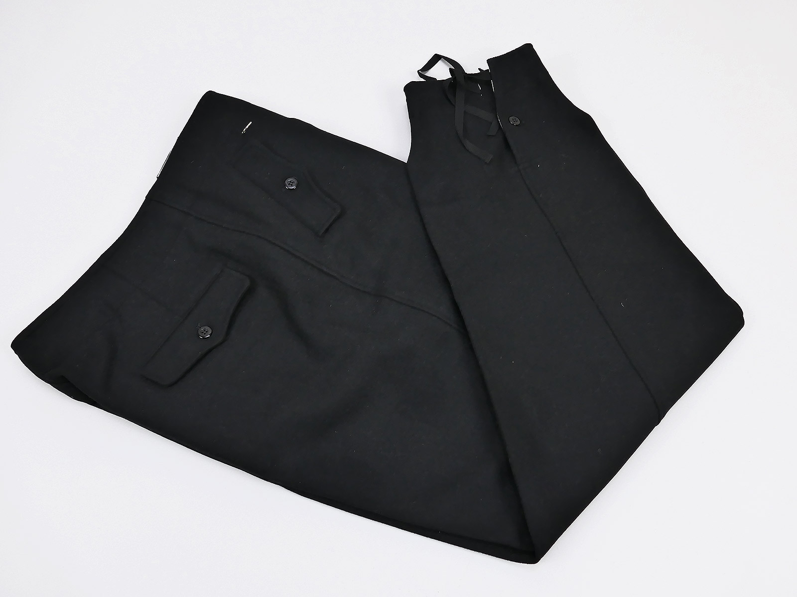 P1590586 Wehrmacht schwarze Panzerhose Uniform Hose für Panzeruniform Panzer Hose Heer