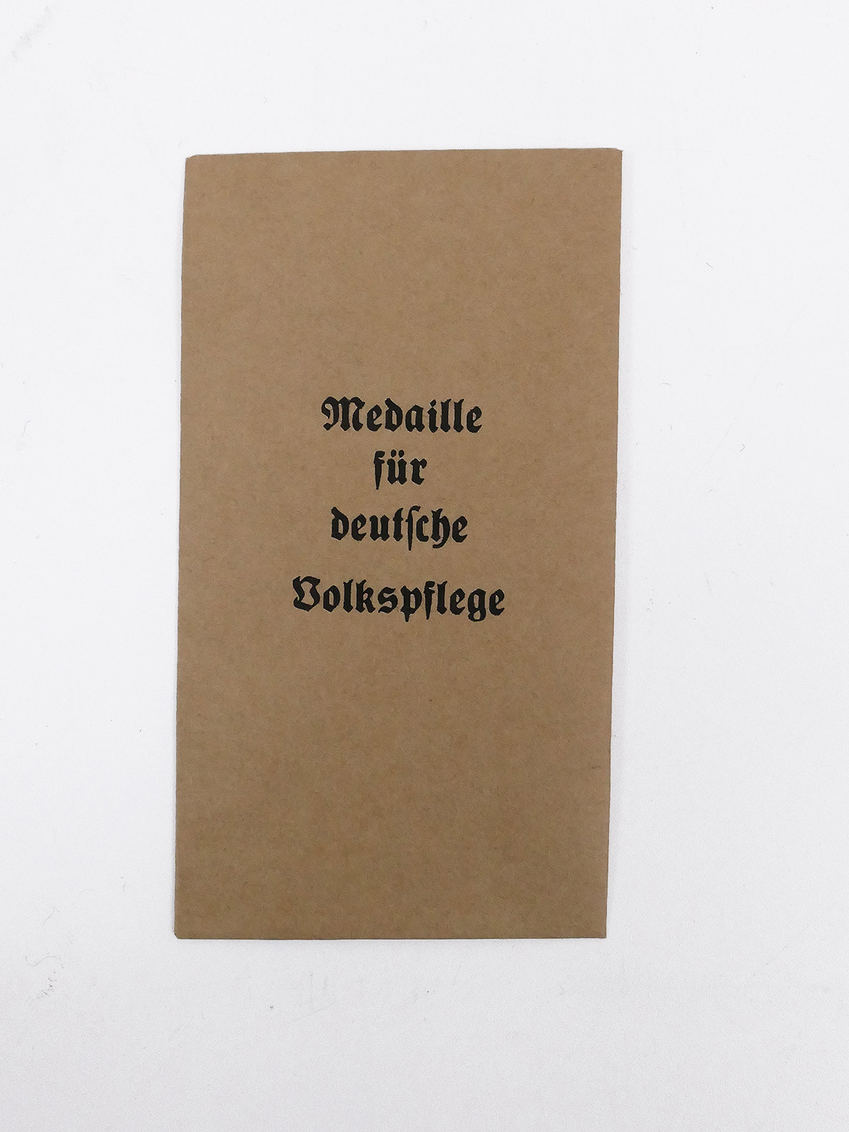 Verleihungstüte für Orden + Auszeichnungen - Medaille für Deutsche Volkspflege