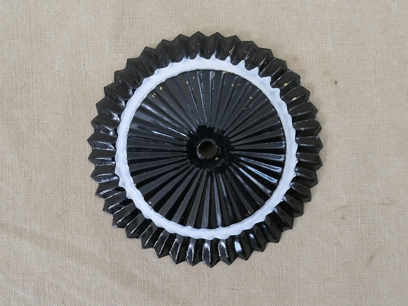 Messing Kokarde schwarz PREUßEN Zierrat Helm Pickelhaube Ersatzteil SPIKED HELMET