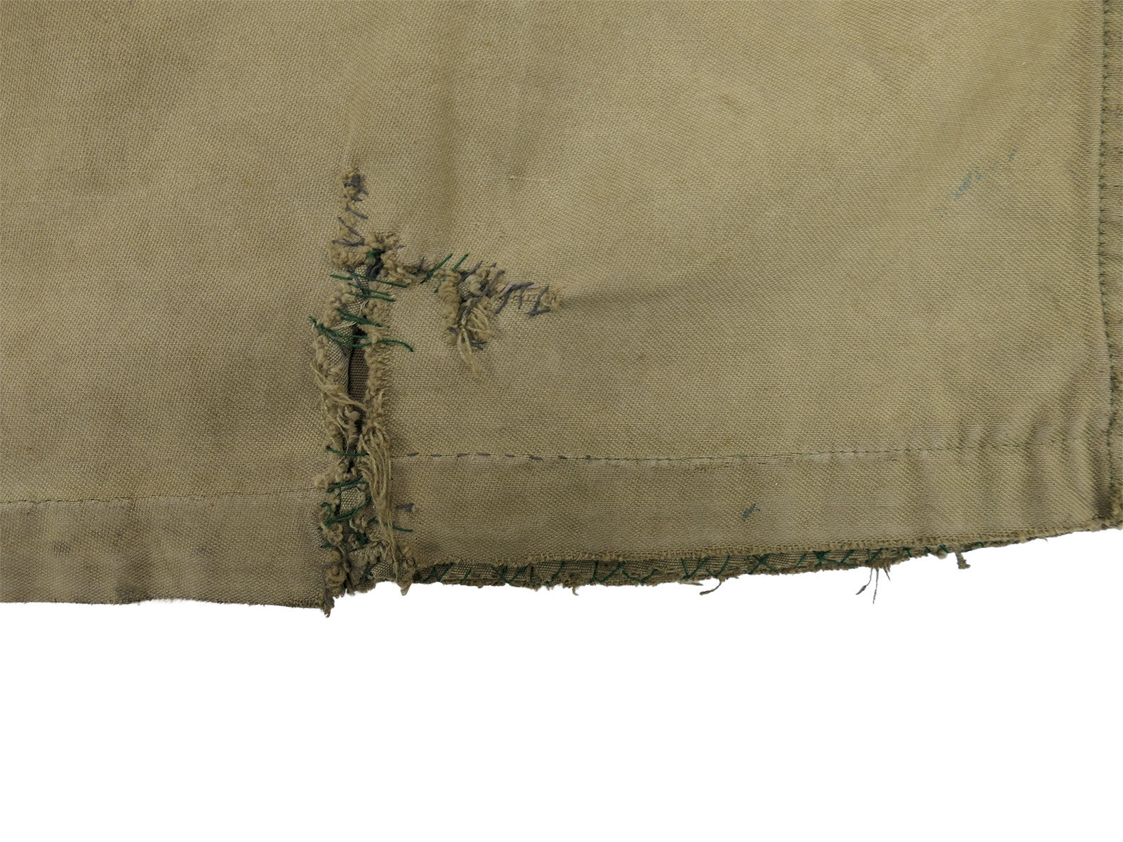 Original US Army WW2 M-1943 Field Jacket Feldjacke M-43 Gr.36R BATTLE WORN