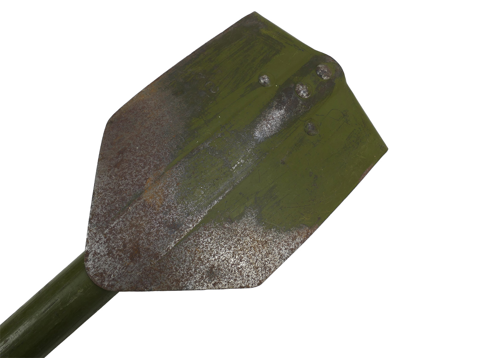 ORIGINAL US ARMY WW2 Klappspaten mit Tasche Entrenching Tool Collection BATTLE WORN