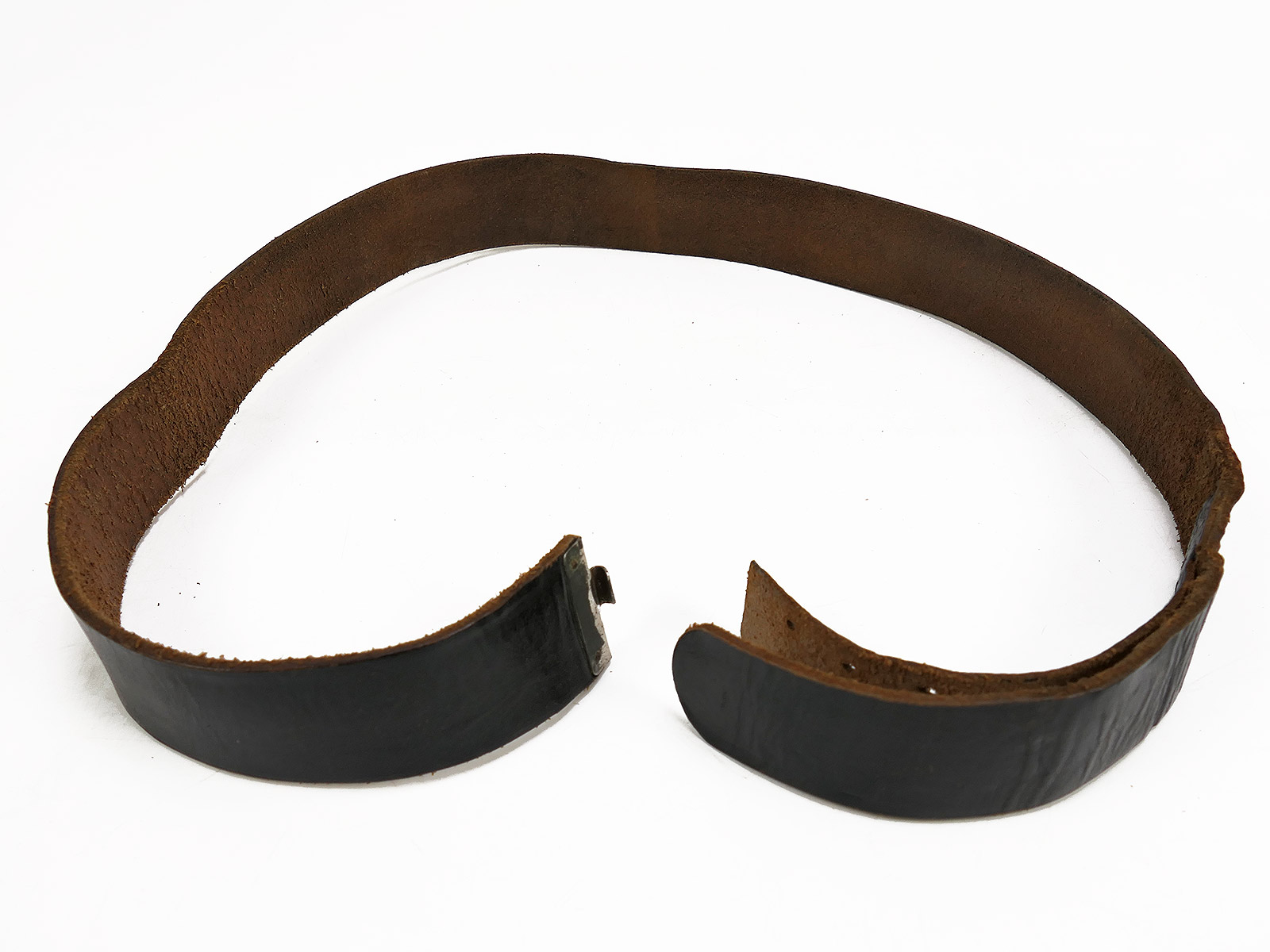 Vintage Leder Koppel / Koppelriemen Lederkoppel 110cm COLLECTION BATTLE WORN