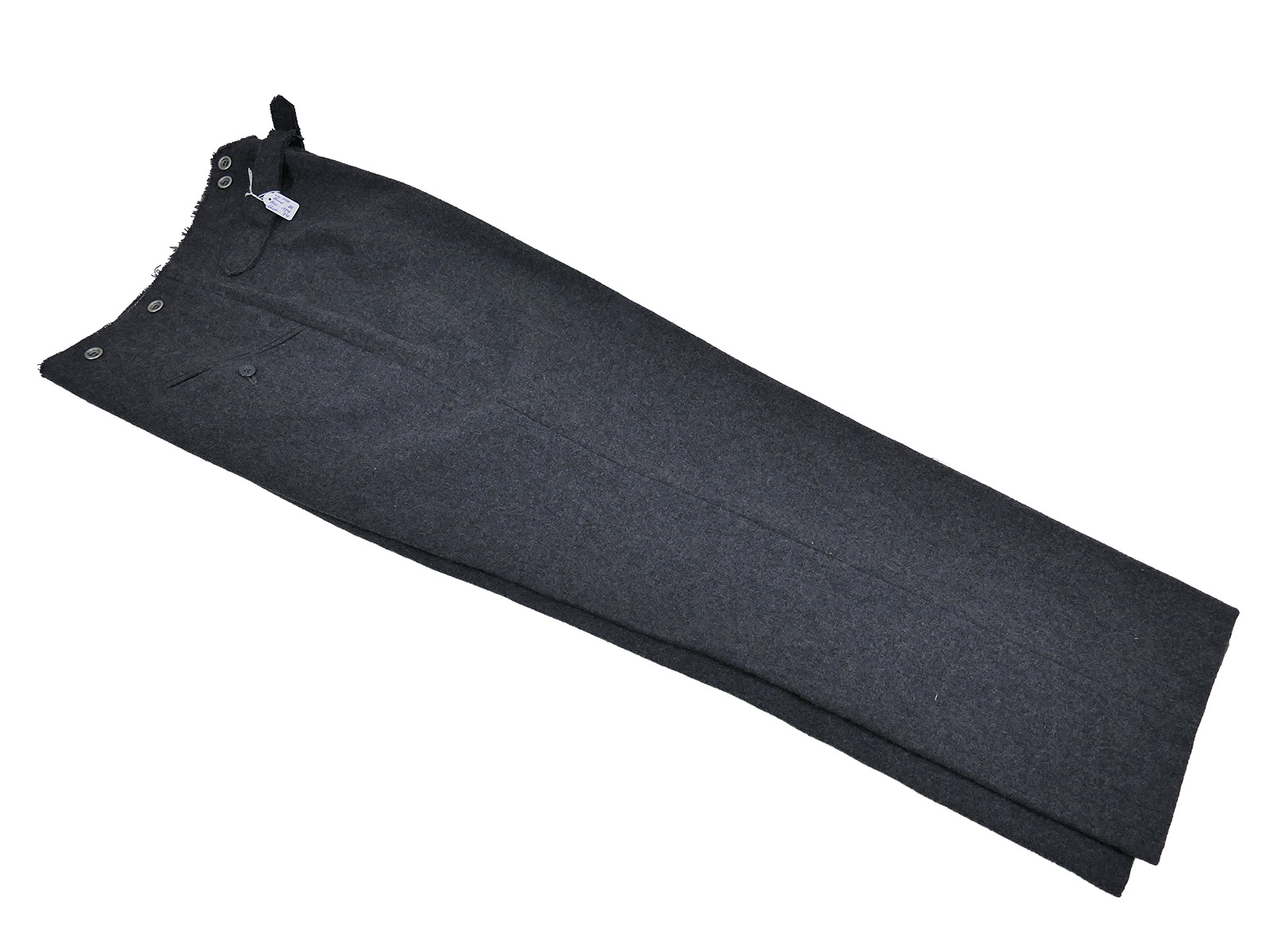 Einzelstück Luftwaffe Blaugraue M40 Feldhose Uniformhose COLLECTION BATTLE WORN