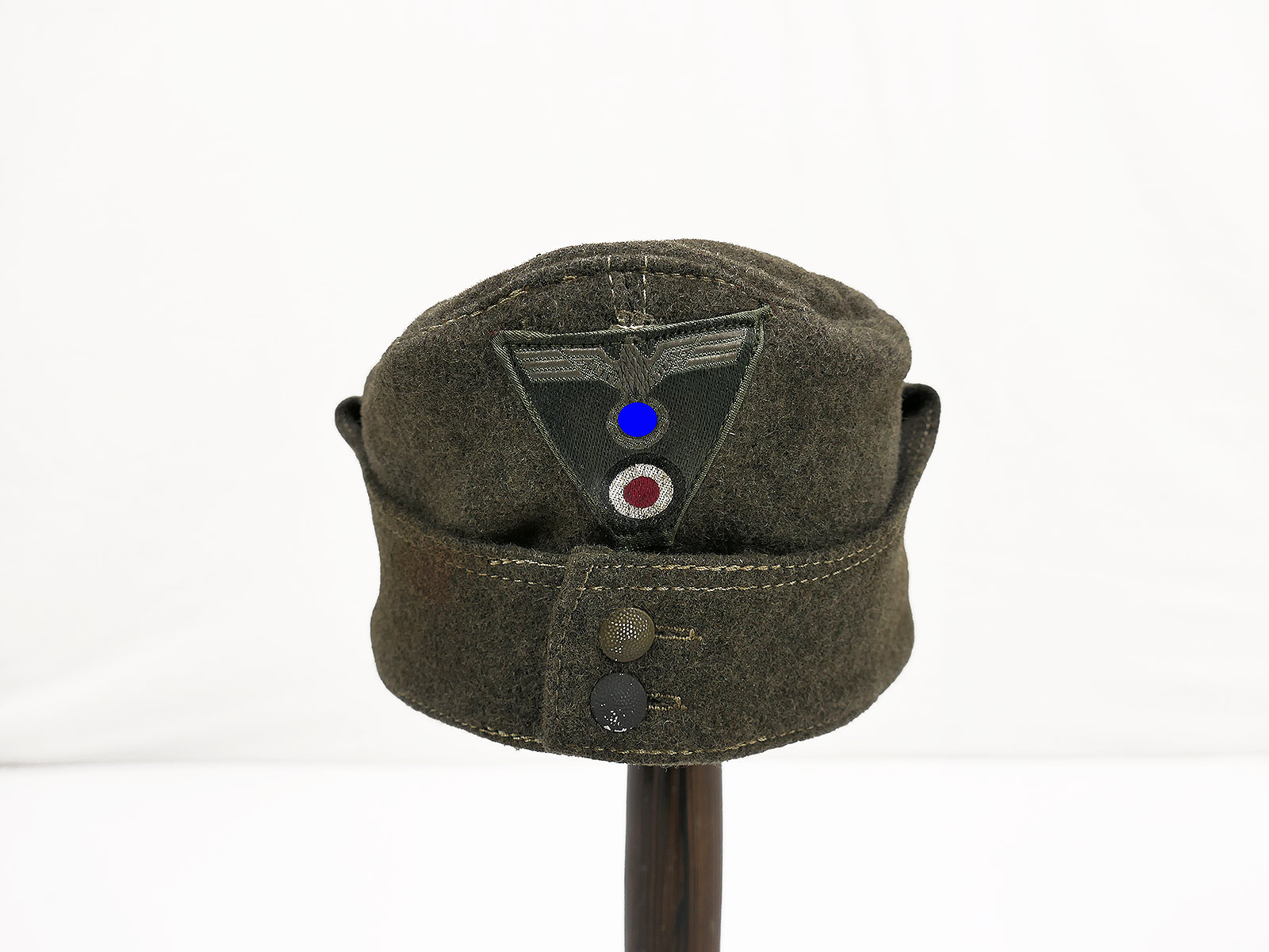 Wehrmacht Heer antikes M42 Schiffchen für Mannschaften Gr.57