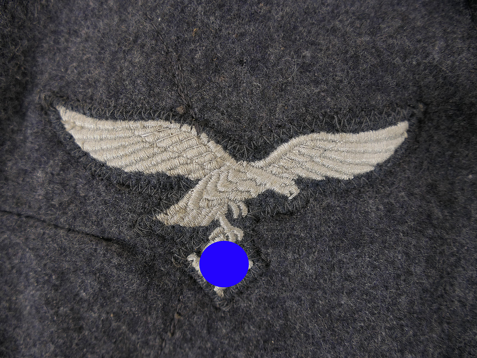 WK2 Original Luftwaffe Fliegerbluse Wachtmeister FLAK ARTILLERIE Uniform COLLECTION BATTLE WORN