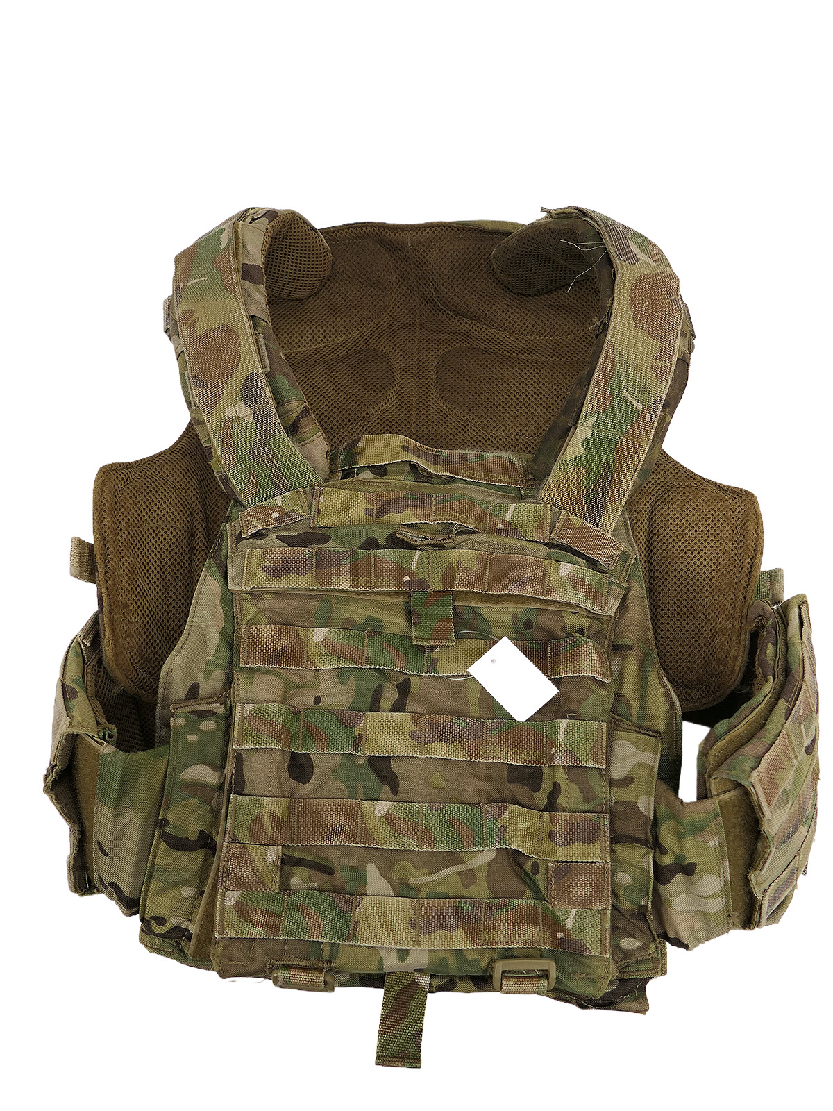 #2/ Dänemark Danish Army MultiCam Plate Carrier Plattenträger Einsatzweste Body Armor Gr. L/XL
