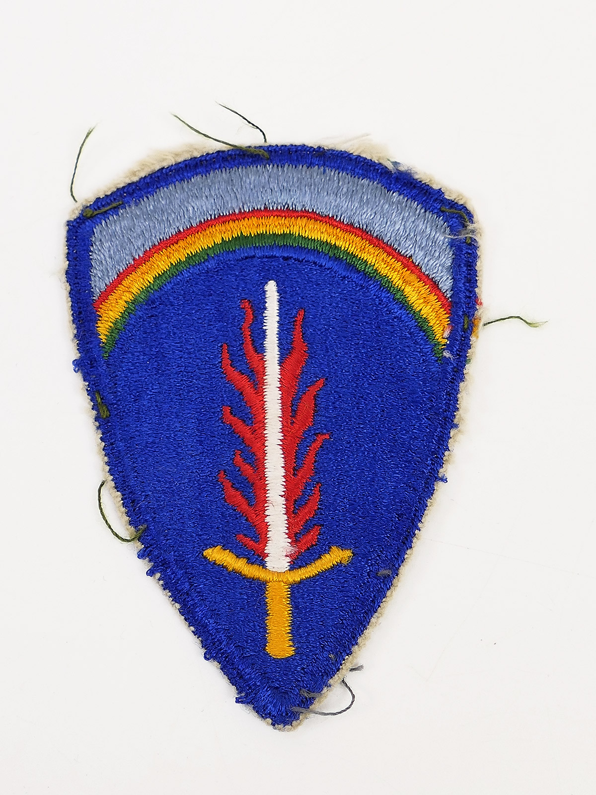 #2/ Original US ARMY WW2 Abzeichen Badge Uniform SHAEF Europe COLLECTION