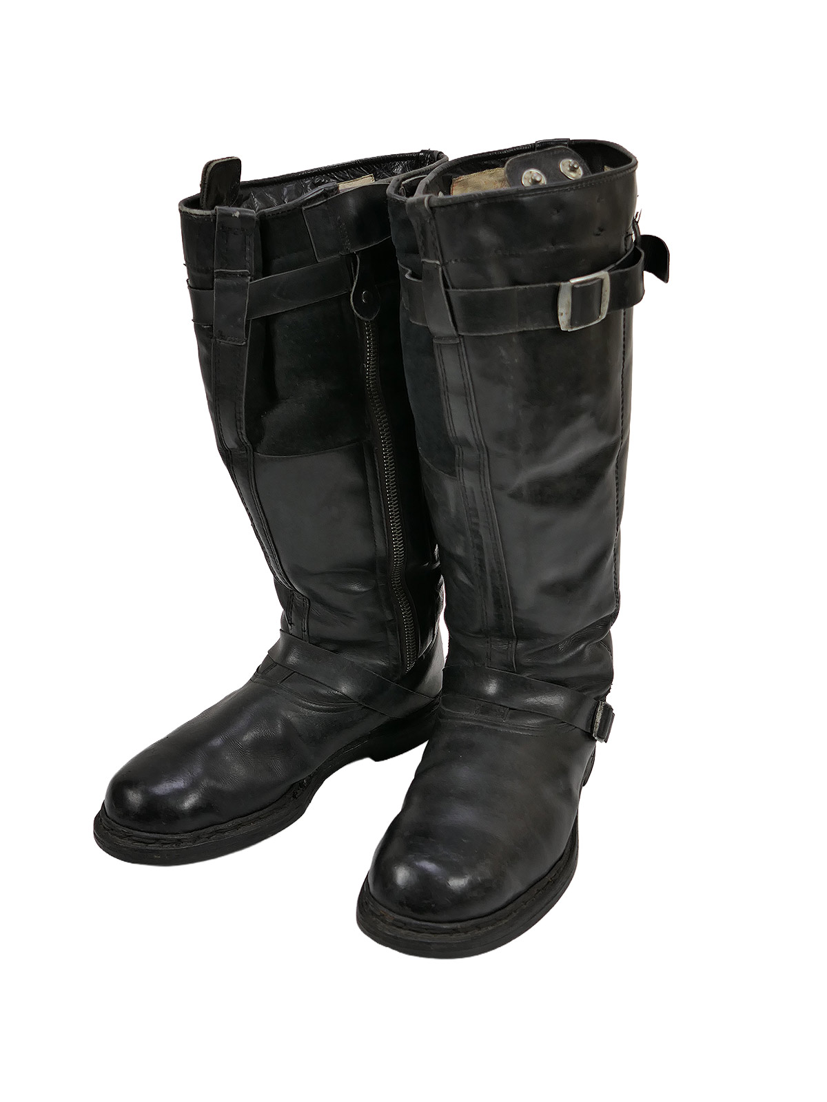 Luftwaffe Paar Original Fliegerstiefel für Flugzeugbesatzungen Messerschmitt Junkers Focke-Wulf COLLECTION