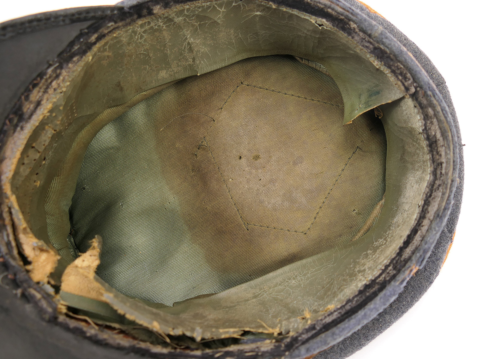 Original LUFTWAFFEN Schirmmütze Flieger Fallschirmjäger komplett effektiert COLLECTION