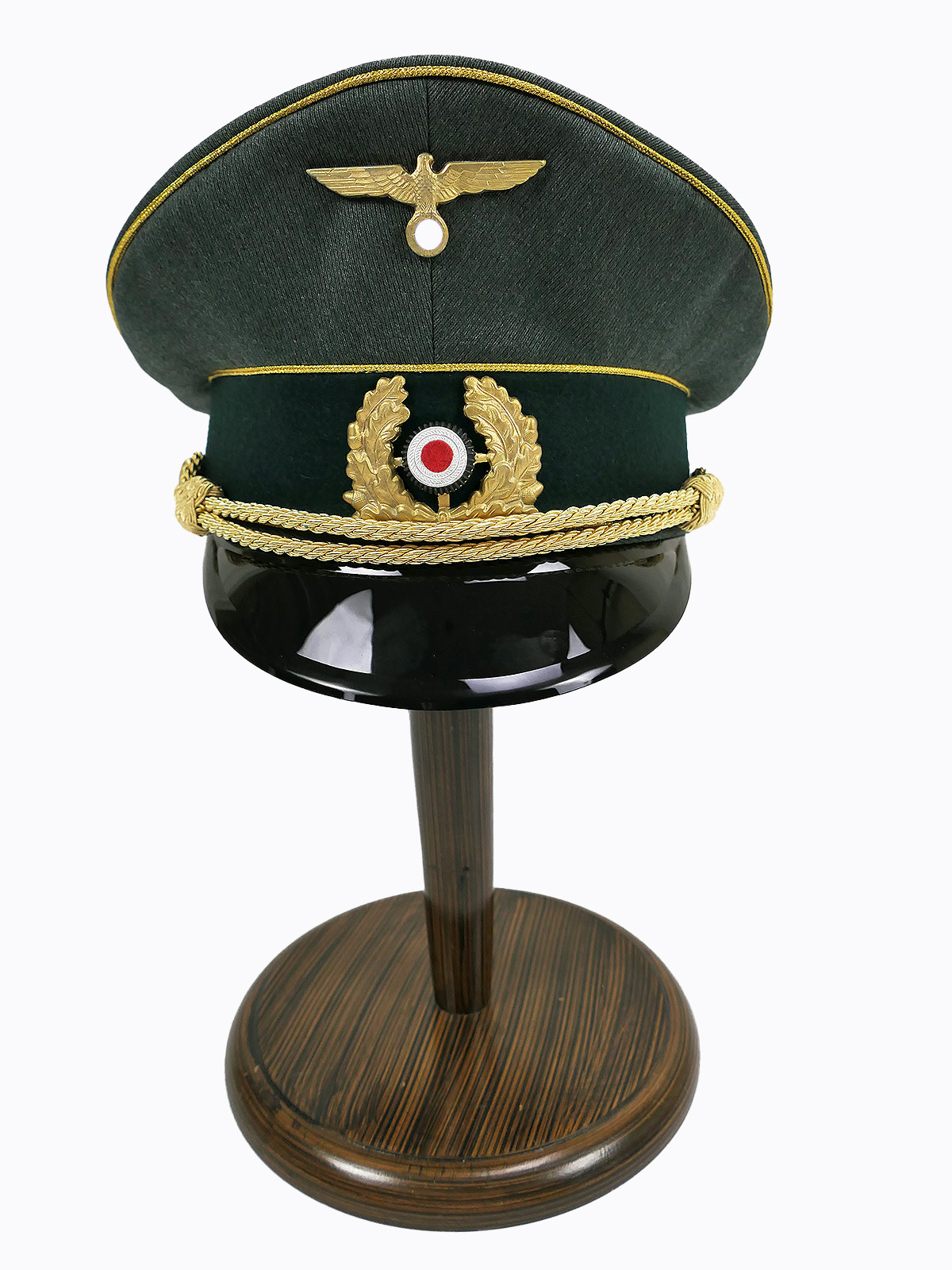 Wehrmacht Schirmmütze General Heer Gr.59 mit Metall Effekten