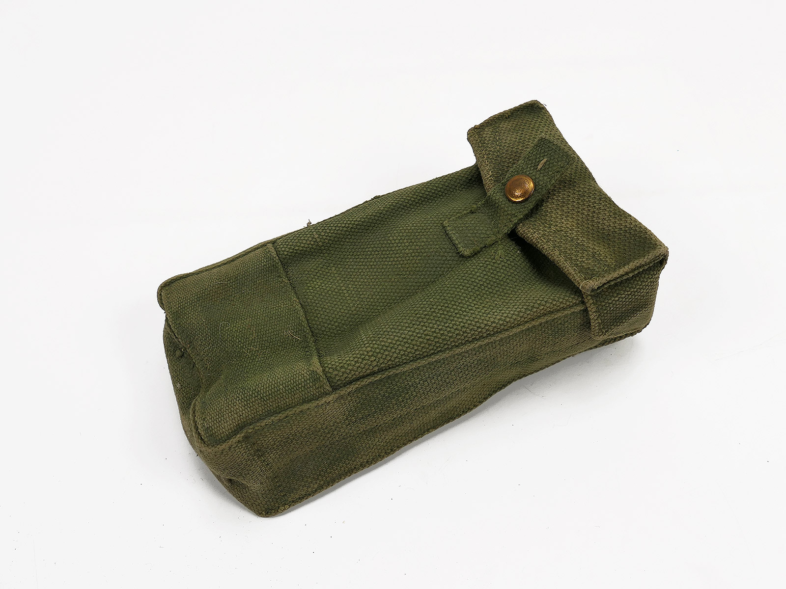 Original GB WW2 M37 Webbing Magazintasche Magazine pouch 1942 Collection BATTLE WORN