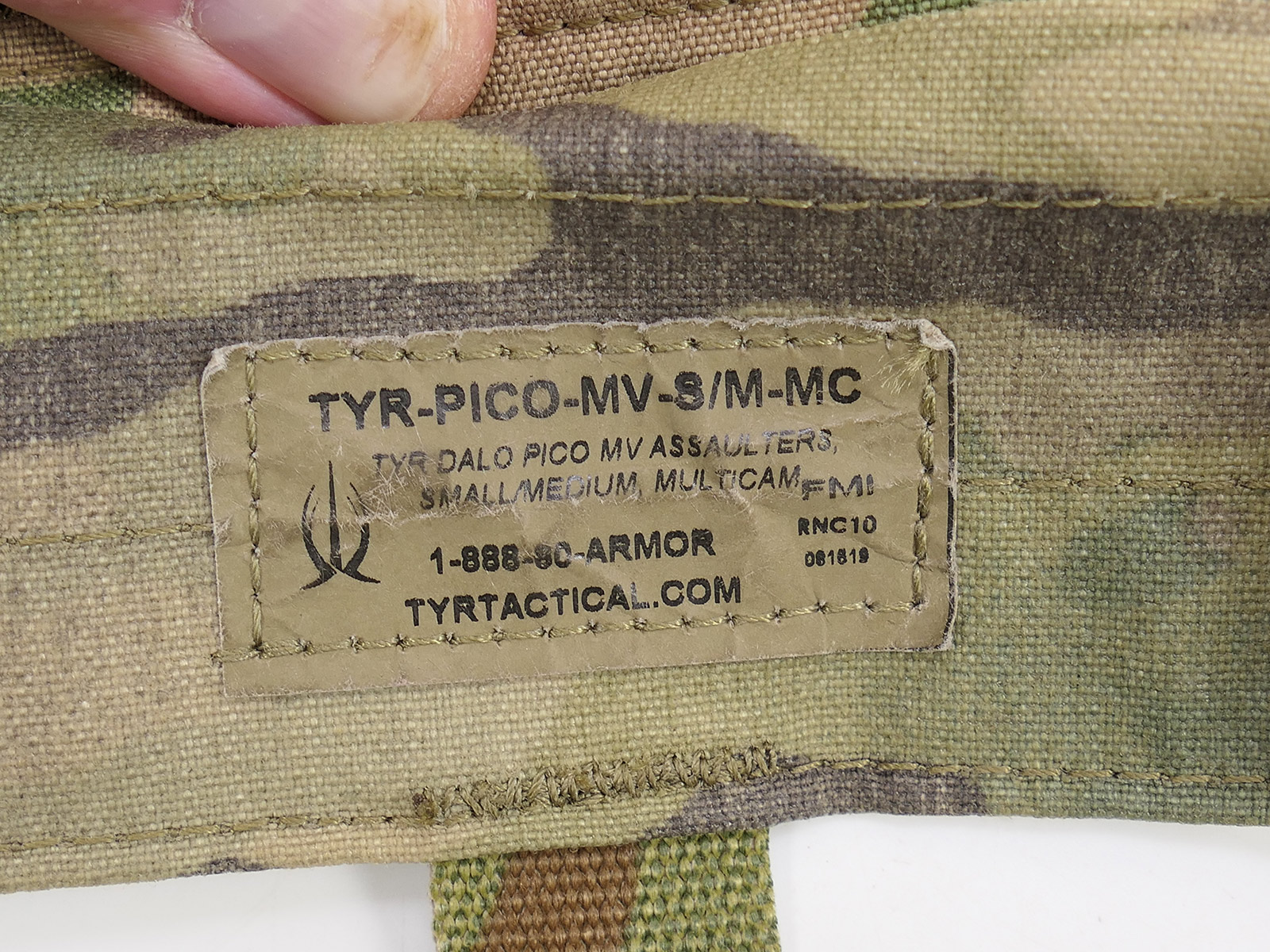 #3/ Dänemark Danish Army MultiCam Plate Carrier Plattenträger Einsatzweste Body Armor Gr. L/XL