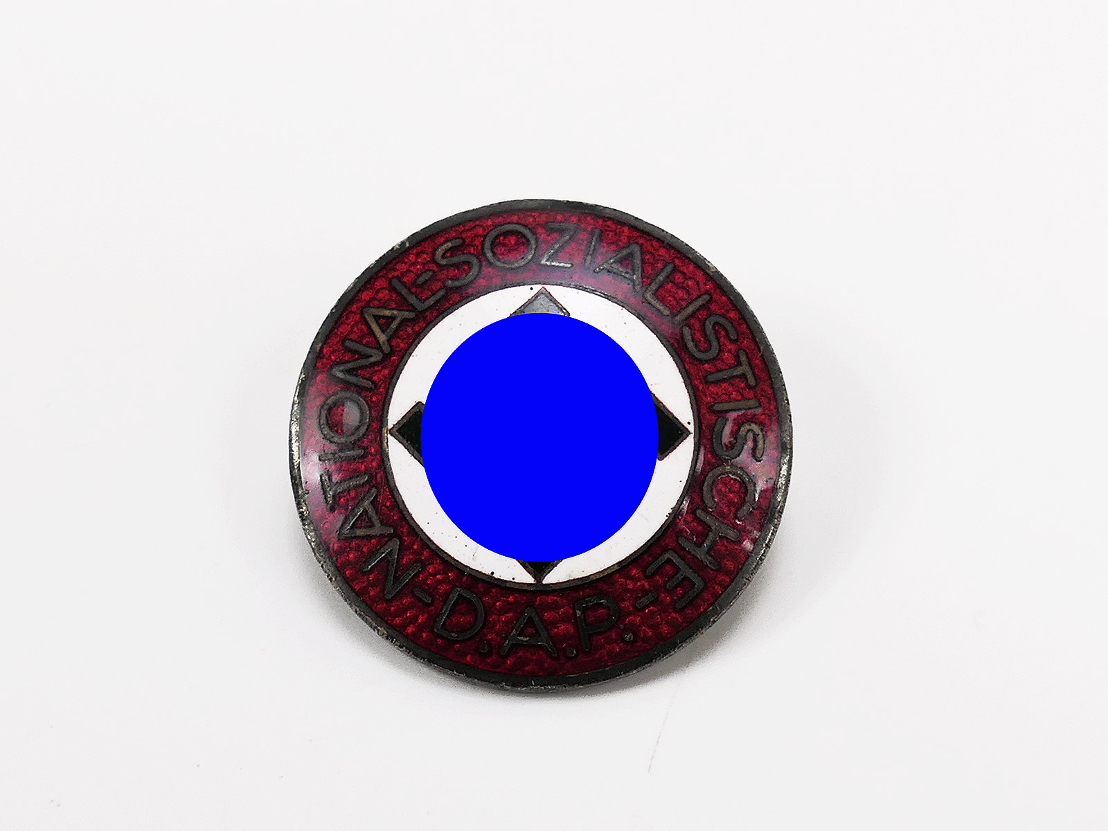 Original Parteiabzeichen Mitgliedsabzeichen der NSDAP M1/34 Karl Wurster A.G.