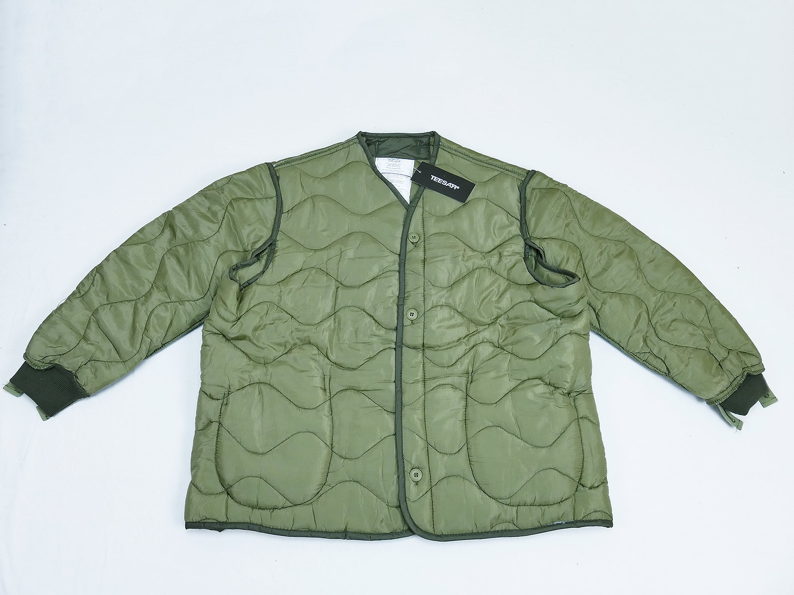 Teesar Innenfutter Liner oliv für US M65 Feldjacke Field Jacket Schimanski Jacke