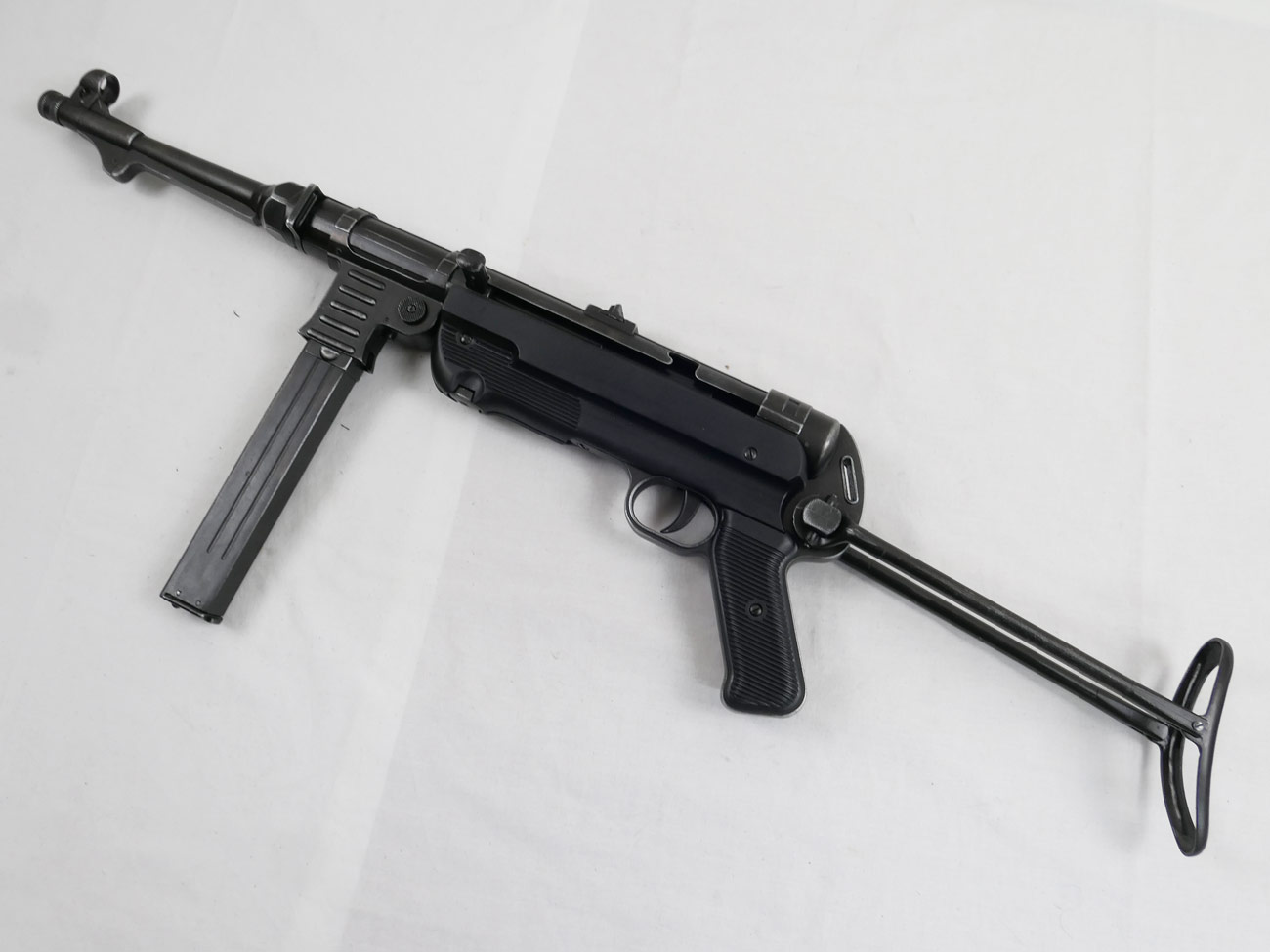 P14603281caKTwaQrbaQr MP40 Maschinenpistole Wehrmacht Deko Modell Filmwaffe antik finish MP 40