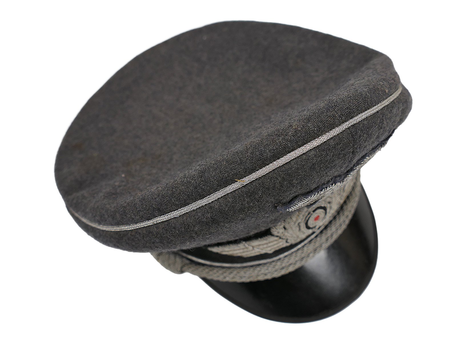 Original LUFTWAFFEN Schirmmütze Offizier mit handgestickten Effekten COLLECTION