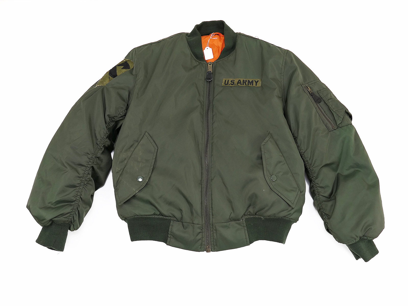 Original USAF Fliegerjacke Bomberjacke SMALL MA-1 Jacket Flyer's Intermediate