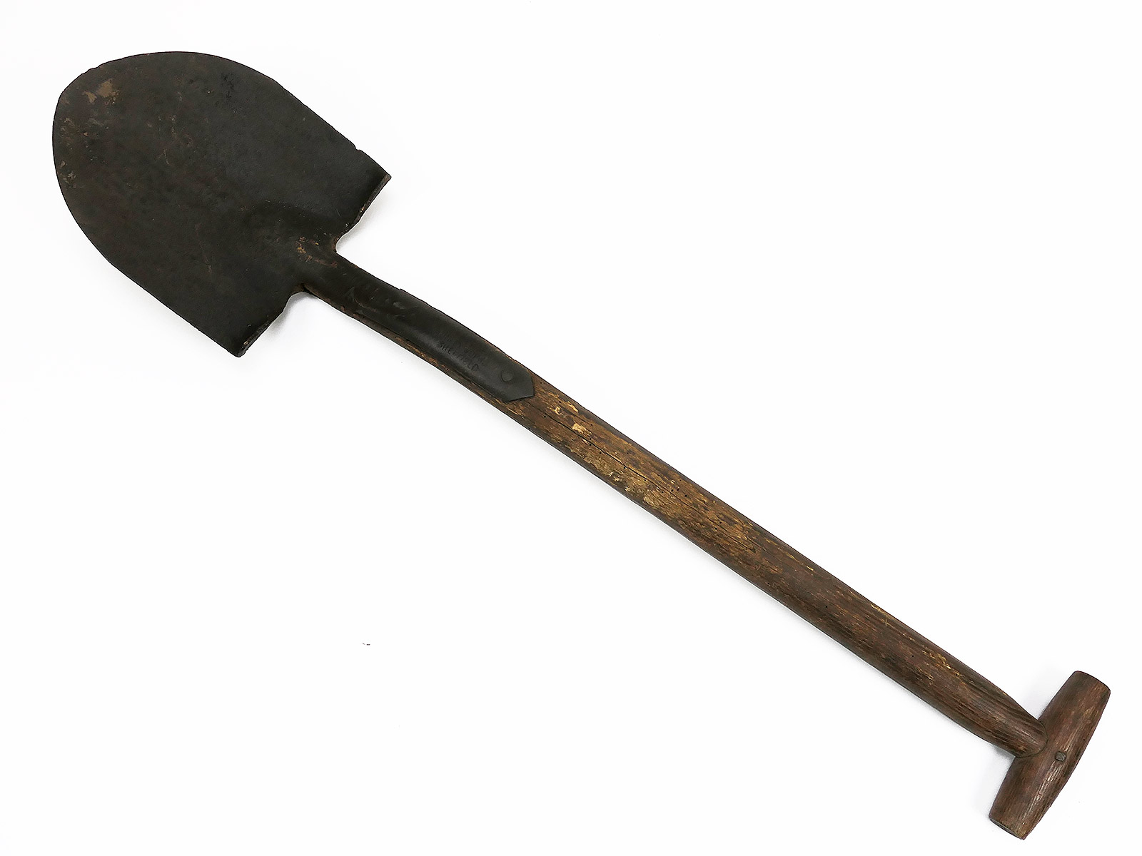 #3/ Original BRITISH ARMY GB Shovel Schaufel Fahrzeug Spaten