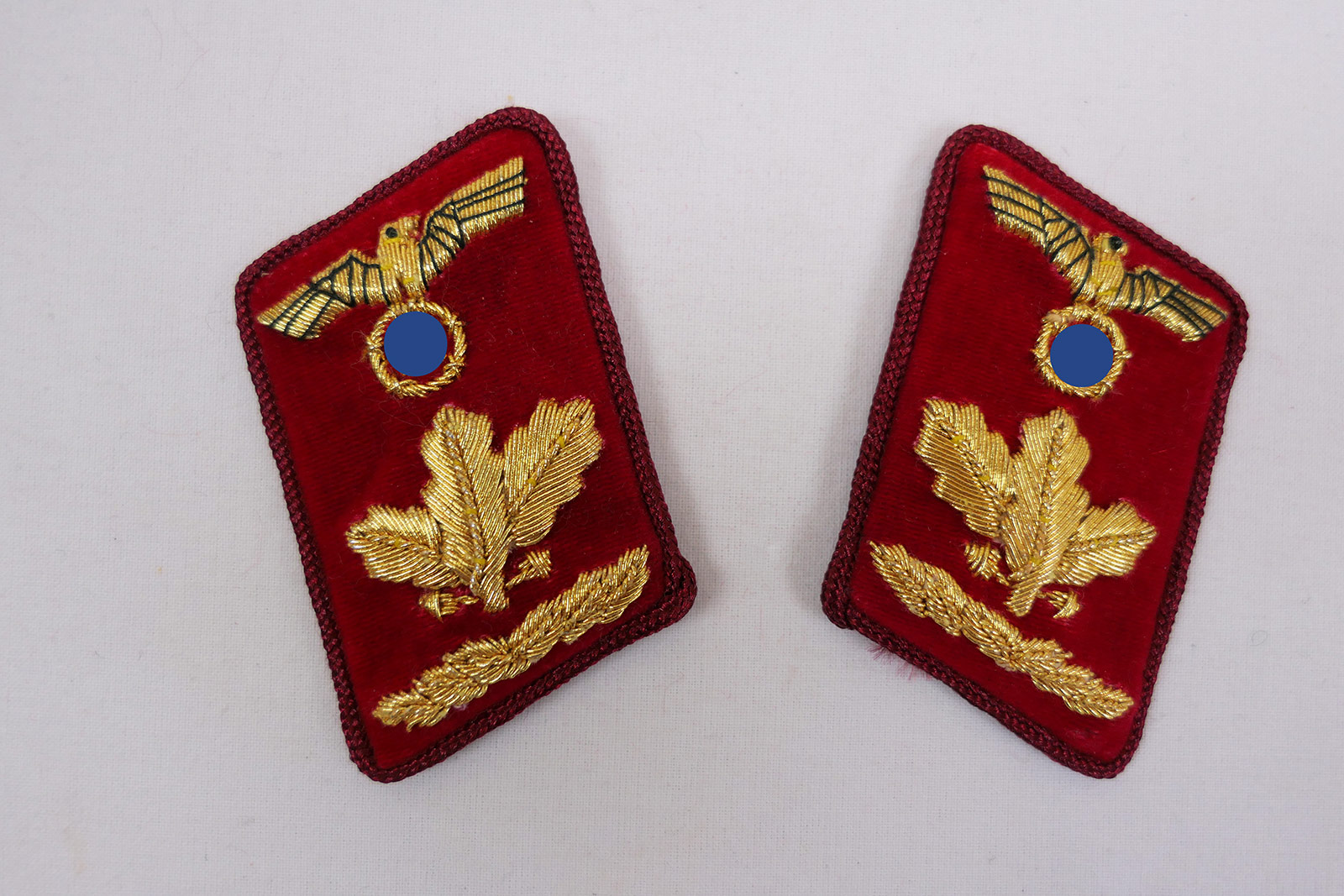 P1260890Q1AqooswwLOgU Kragenspiegel politischer Leiter der NSDAP in der Gauleitung - Oberdienstleiter