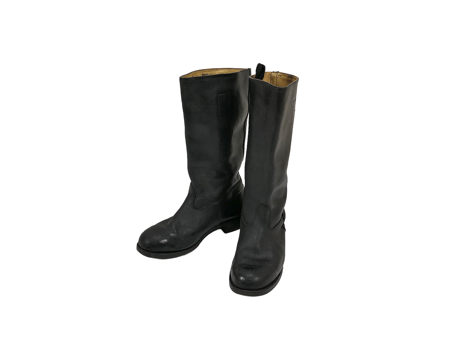 Typ Wehrmacht Leder Stiefel Knobelbecher Schaftstiefel Wachbataillon mit Hufeisen 280/112