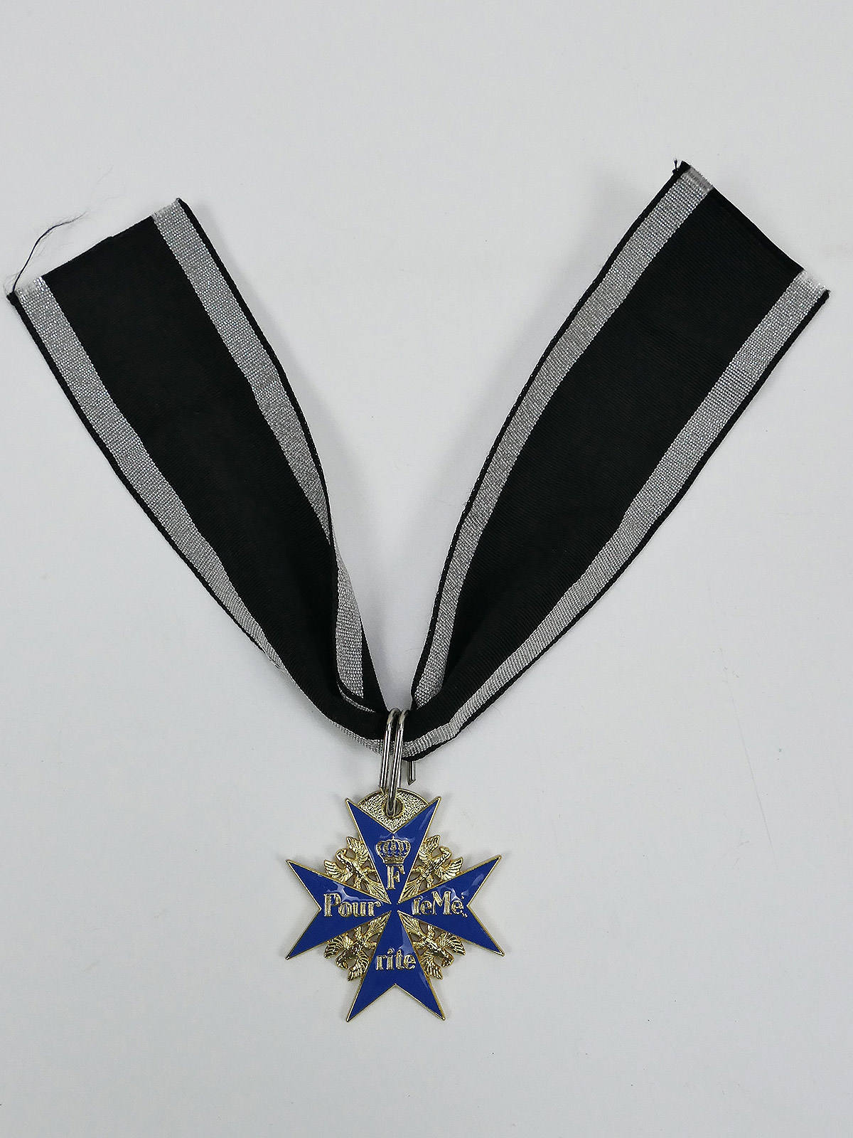 P1246150 Orden Pour le Mérite am Band / Blauer Max Gfm Erwin Rommel