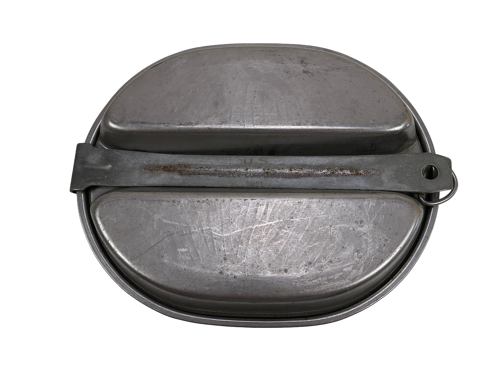 #13/ Original US Army Essgeschirr VIETNAM 60's Kochgeschirr Canteen Dazey Corp. 1951 COLLECTION BATTLE WORN