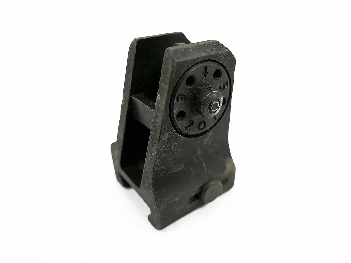 #B Original US ARMY AR15 M16A3 Back up Sight Visier