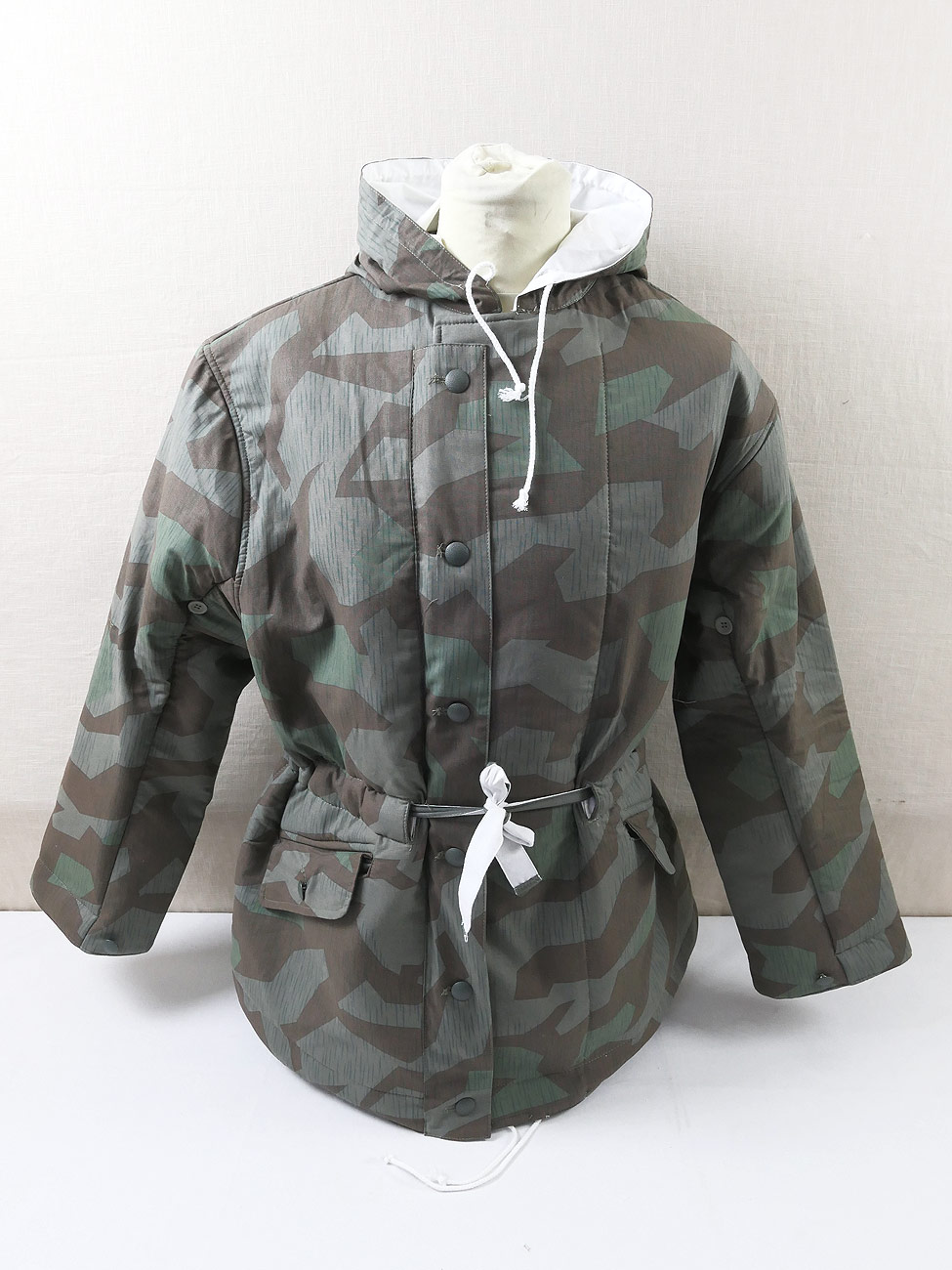 Wehrmacht Winterwendejacke Wendeparka Tarnjacke splittertarn
