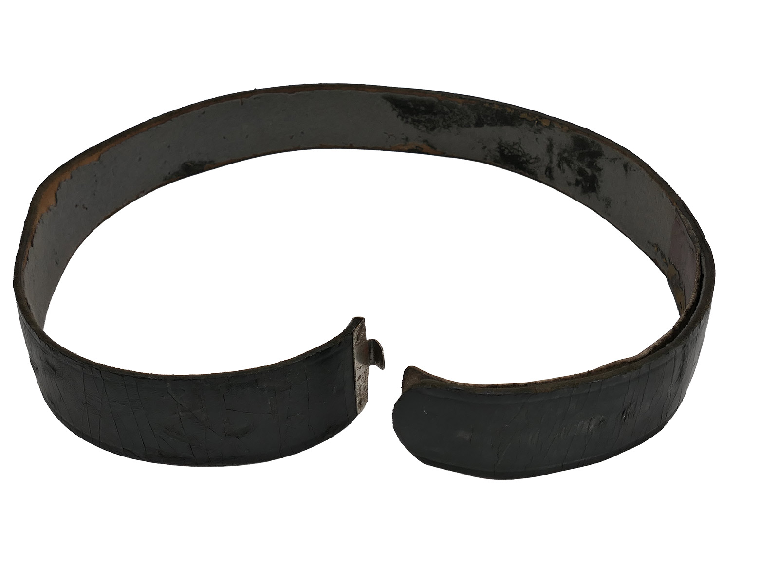 Original Lackleder Koppelriemen Wehrmacht Gesamtlänge 98cm Koppel COLLECTION BATTLE WORN