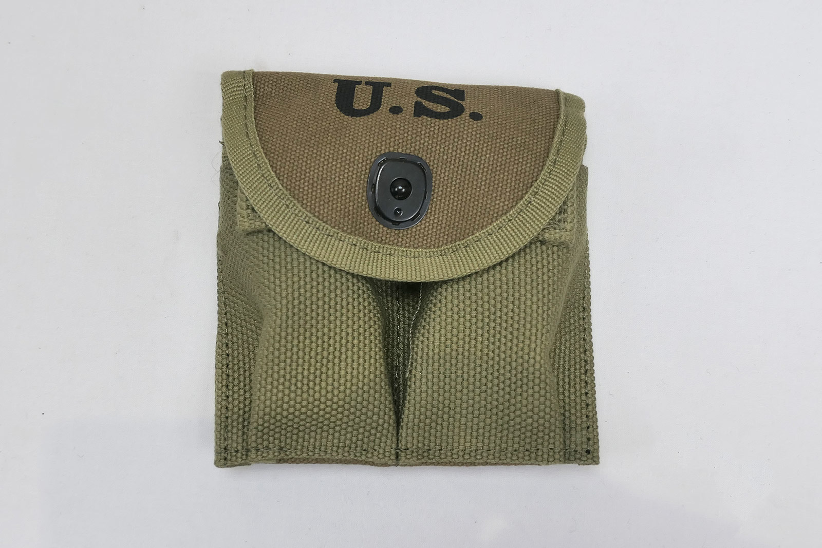 US ARMY WW2 M1 Carbine Magazintasche Canvas für 2 Magazine pistol belt 1942