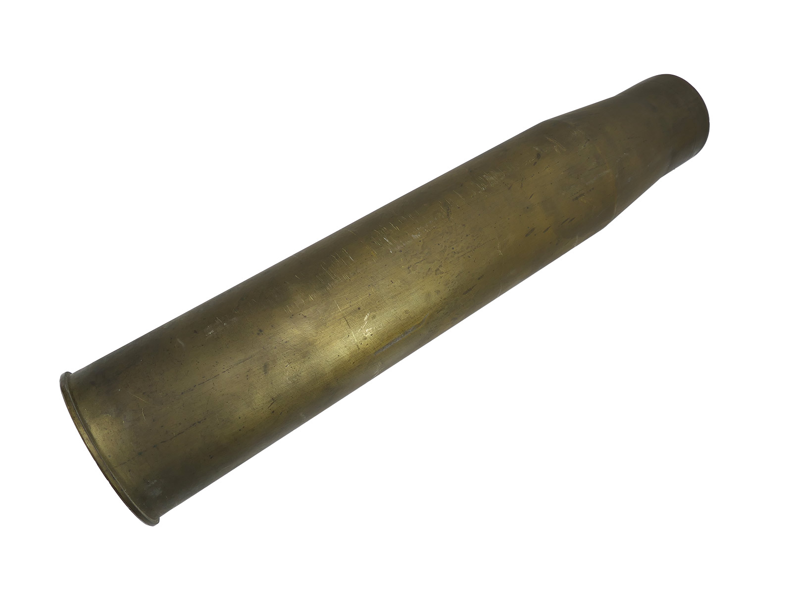 Original Munitionshülse 105mm Messing Hülse Kartusche Panzer 8.5kg Deko Schirmständer COLLECTION